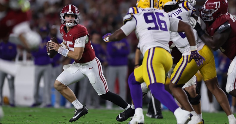 Alabama QB Ty Simpson