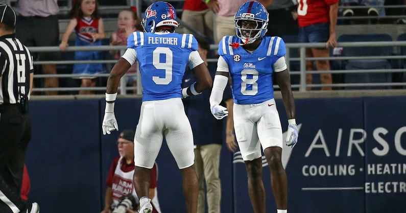 NCAA Football: Arkansas at Mississippi