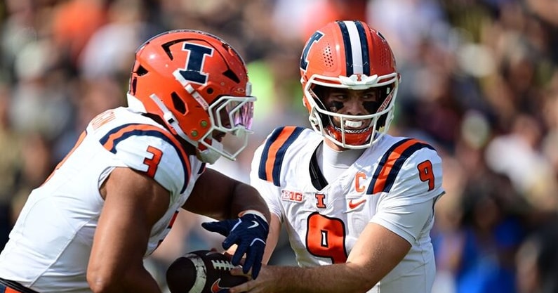 NCAA Football: Illinois at Purdue