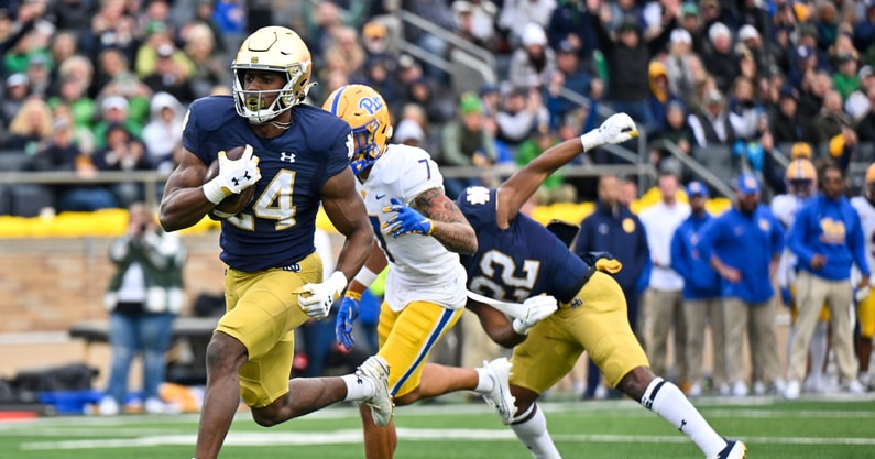 NCAA Football: Pittsburgh at Notre Dame