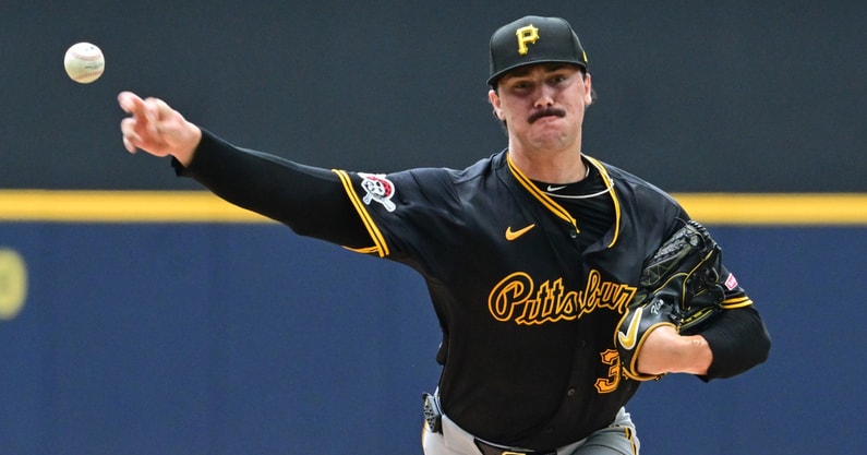 Paul Skenes made LSU history as the NL Cy Young Award winner (Photo: Photo by Benny Sieu / USA TODAY Sports)