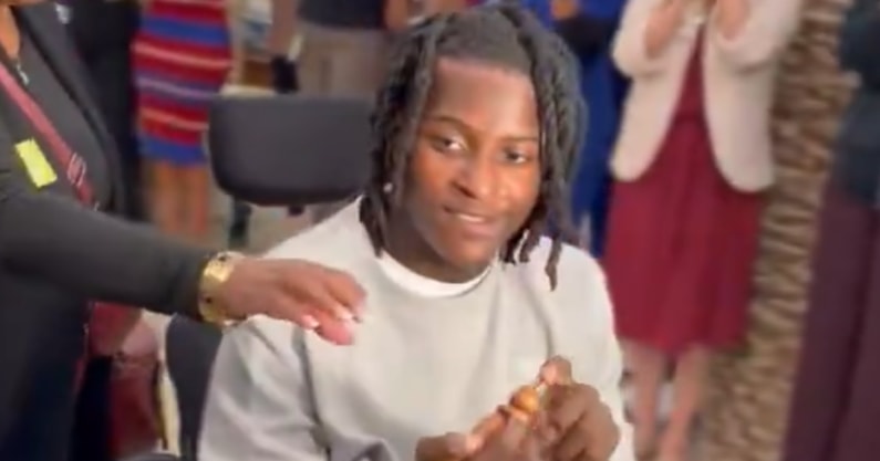 Video-emerges-of-Ethan-Pritchard-leaving-inpatient-care-after-shooting