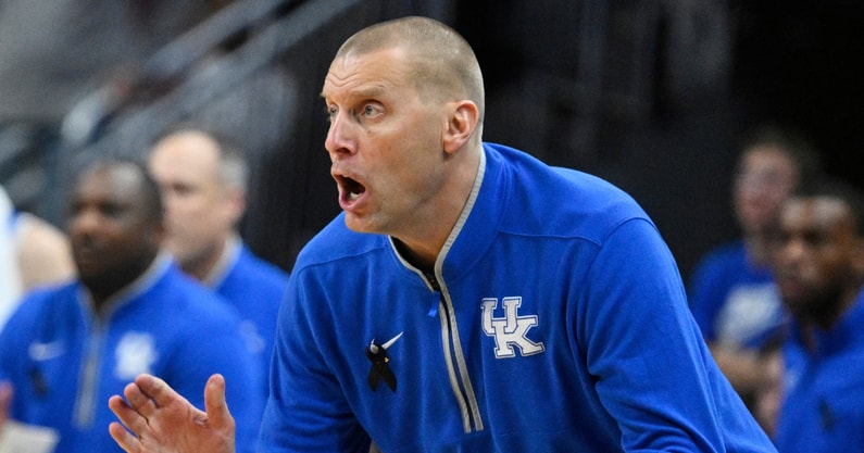 Mark-Pope-hints-at-questionable-pregame-experience-at-Louisville-KFC-Yum-Center