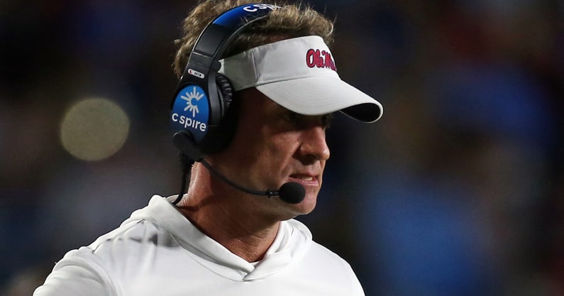 Ole Miss HC Lane Kiffin