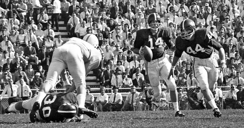 Alabama QB Steve Sloan