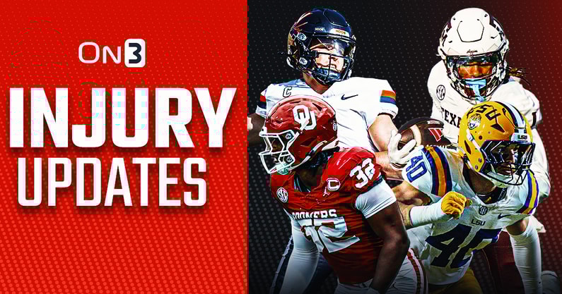 college football week 12 injury updates