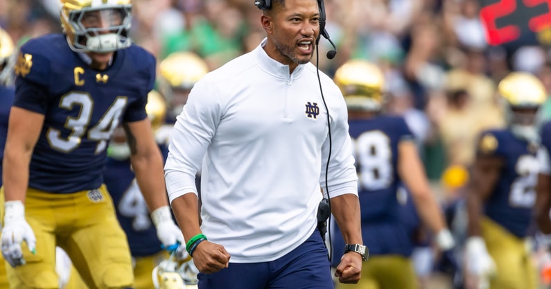 NCAA Football: Purdue at Notre Dame