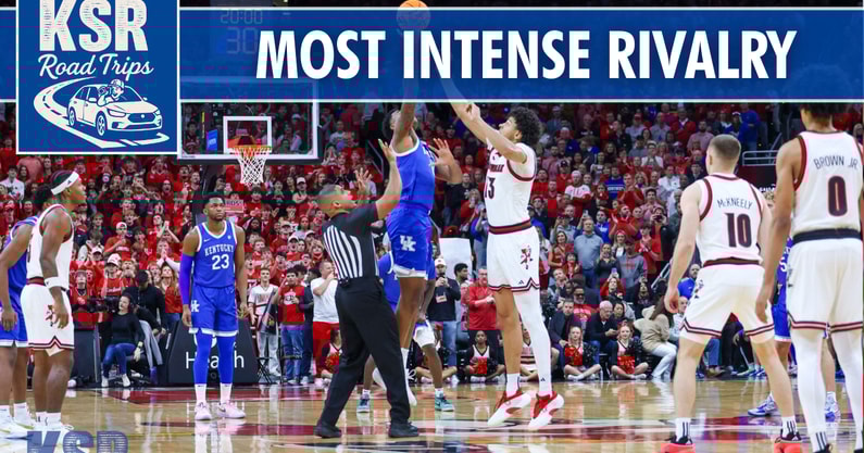 Kentucky at Louisville rivalry fans