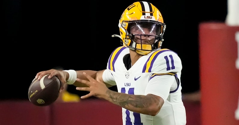 LSU QB Michael Van Buren