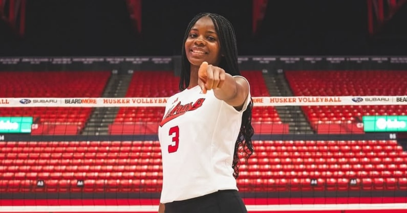 Nebraska volleyball Keoni Williams