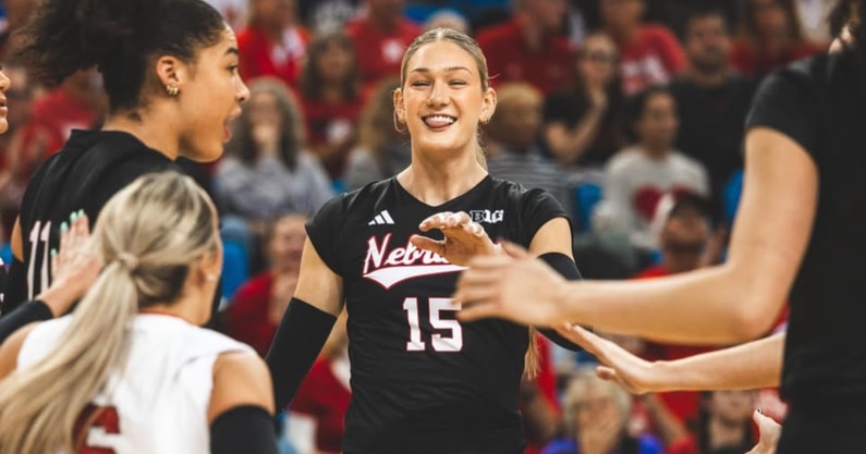 Nebraska volleyball Andi Jackson