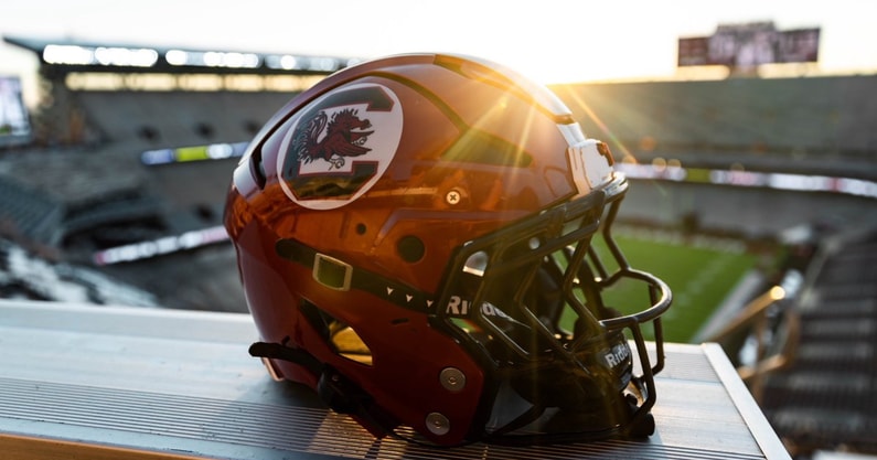South Carolina football helmet. Photo credit: South Carolina Athletics | @GamecockFB on Twitter/X