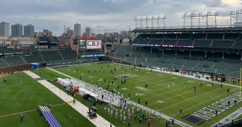 Michigan Wolverines football will take on Northwestern at Wrigley Field in Chicago. (Photo by Clayton Sayfie / TheWolverine.com)