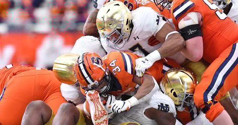 Notre Dame vs. Syracuse in 2022