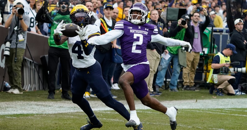 NCAA Football: Michigan at Northwestern