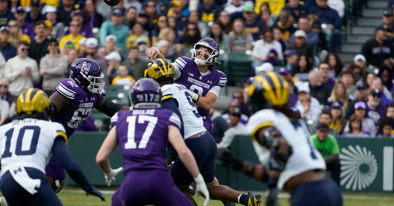 NCAA Football: Michigan at Northwestern