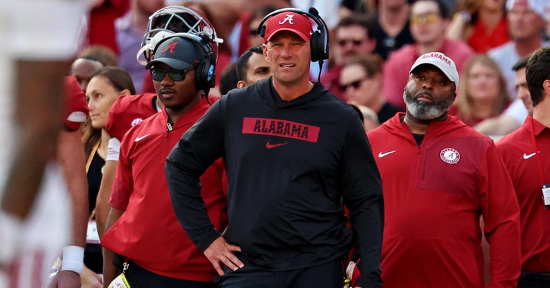 Alabama HC Kalen DeBoer