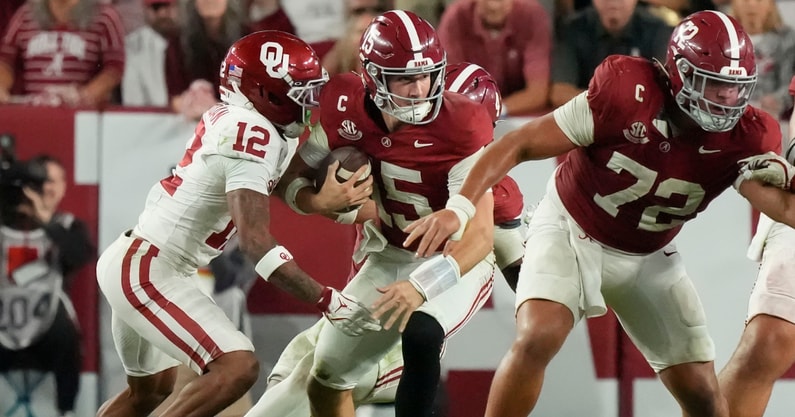 Alabama QB Ty Simpson