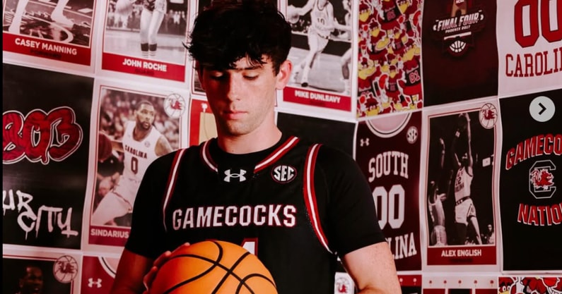 South Carolina basketball commitment Isaac Ellis. Photo credit: Isaac Ellis on Instagram