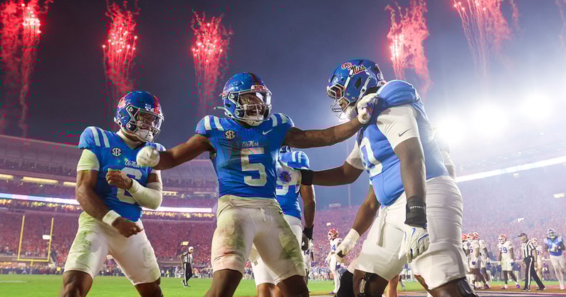 NCAA Football: Florida at Mississippi