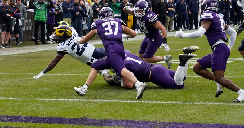 NCAA Football: Michigan at Northwestern