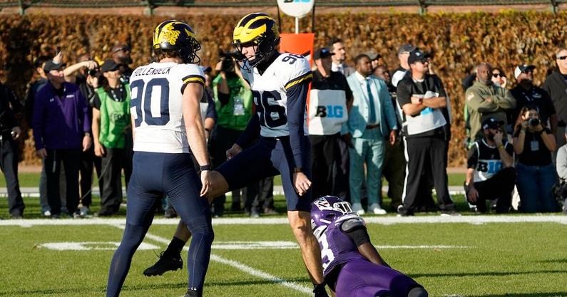 NCAA Football: Michigan at Northwestern