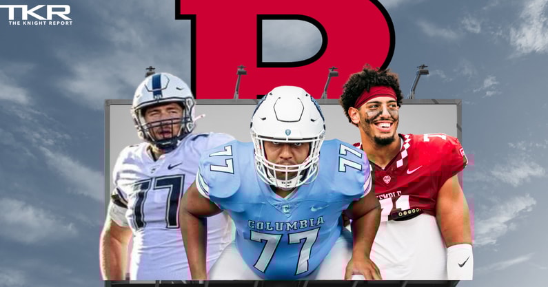 Potential Rutgers Football offensive line transfer portal targets