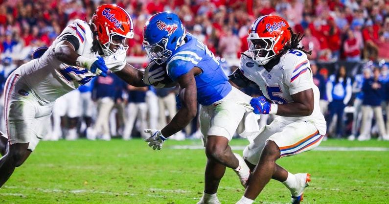 NCAA Football: Florida at Mississippi