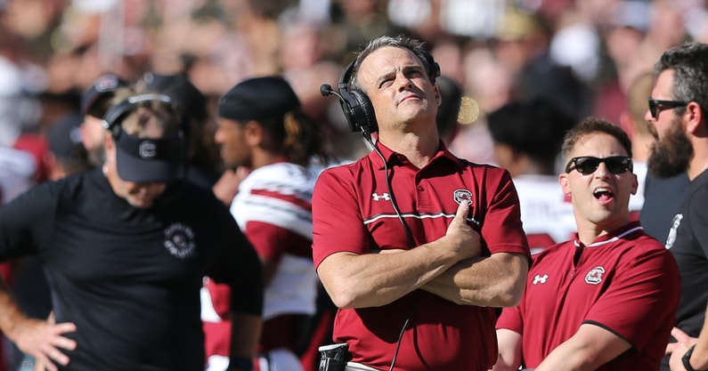 South Carolina football coach Shane Beamer. Photo by: CJ Driggers | GamecockCentral