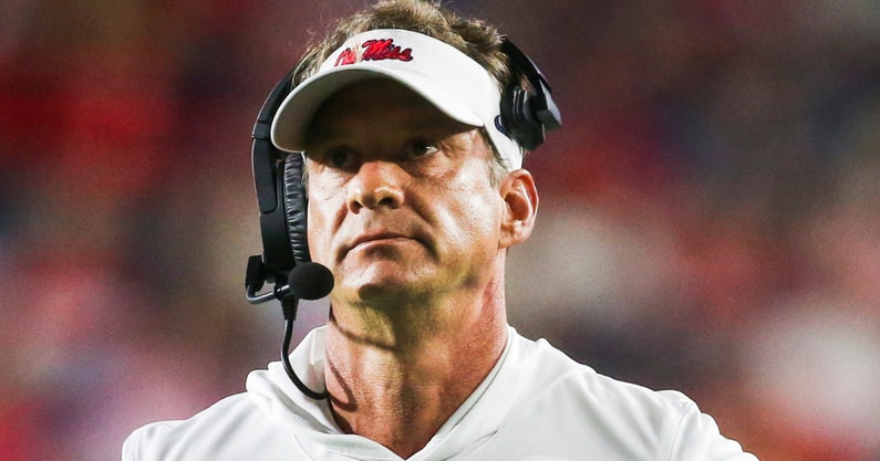 Ole Miss HC Lane Kiffin