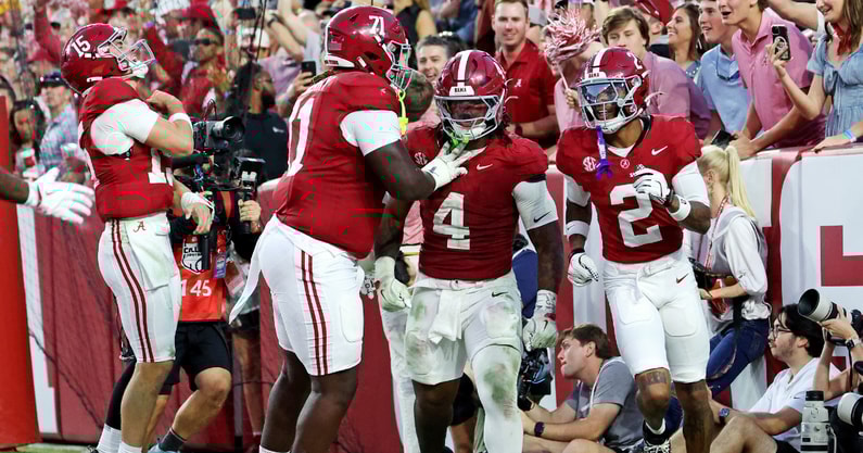 Alabama RB Daniel Hill