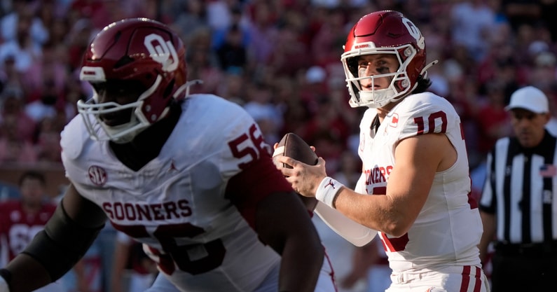 OU quarterback John Mateer