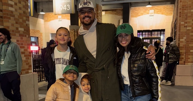 Michael Floyd and family