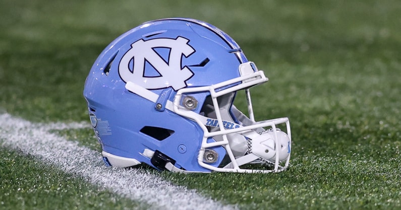 north carolina helmet football