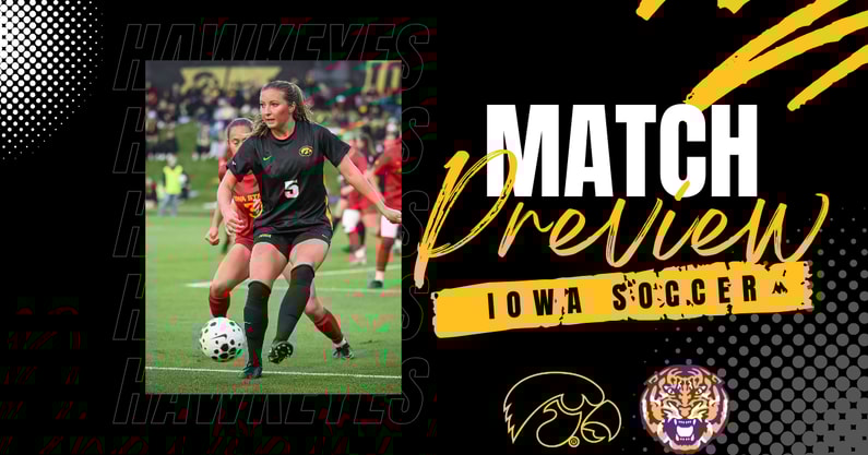 Our preview of the match between the Hawkeyes and Tigers. (Photo by Dennis Scheidt)