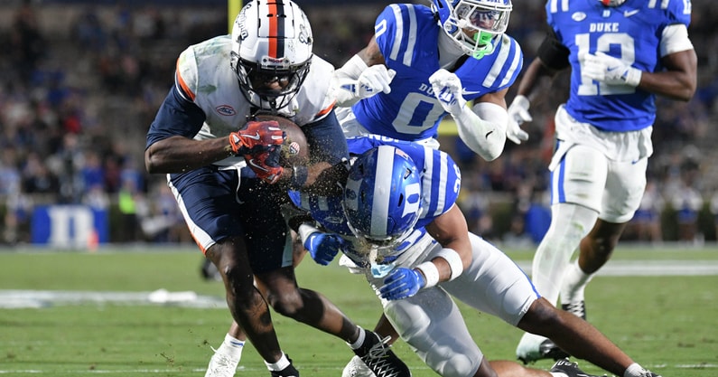 duke defense pff against virginia