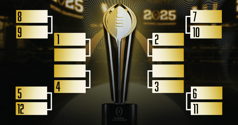 College Football Playoff: Third Official 2025 Projected 12-Team CFP Bracket