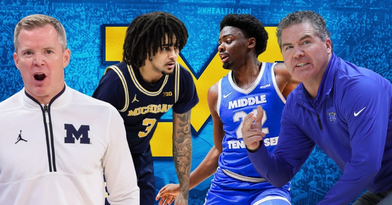 Michigan Wolverines basketball vs. Middle Tennessee State preview.