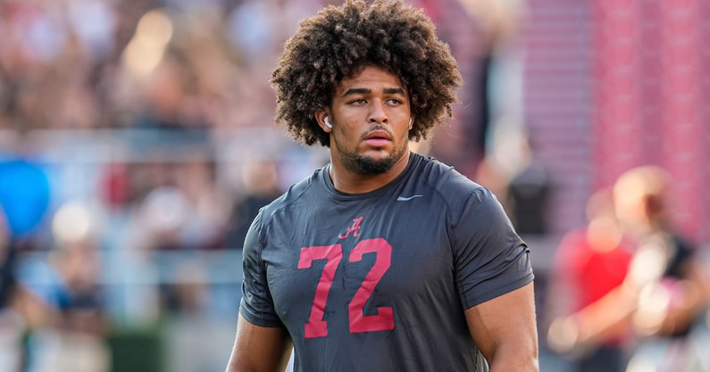 Alabama OL Parker Brailsford