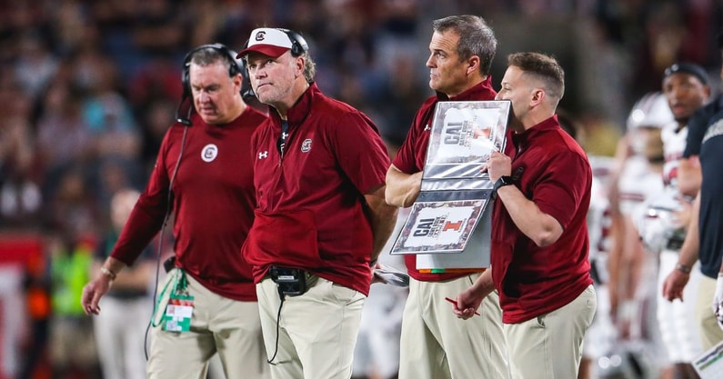 Joe DeCamillis, Shane Beamer, Darren Uscher