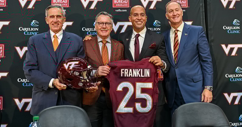 Virginia Tech HC James Franklin