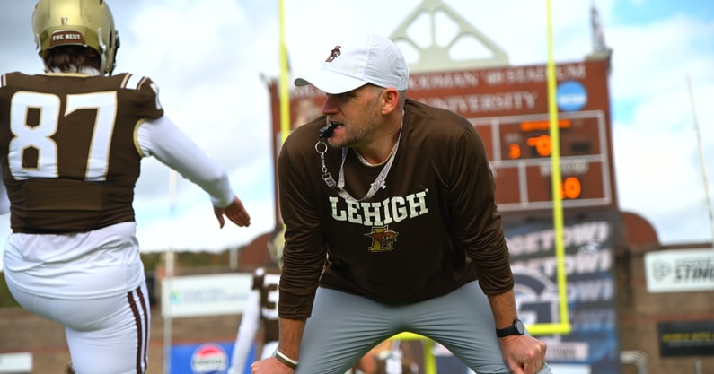 Lehigh coach Kevin Cahill
