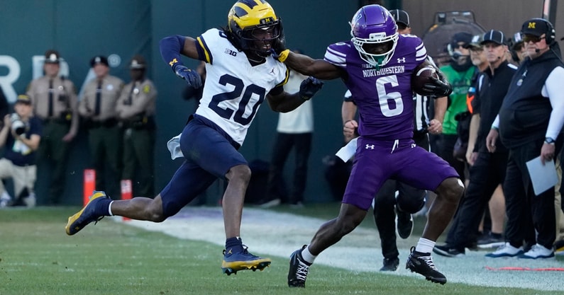 NCAA Football: Michigan at Northwestern