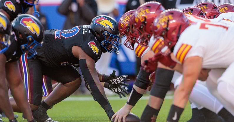 NCAA Football: Iowa State at Kansas