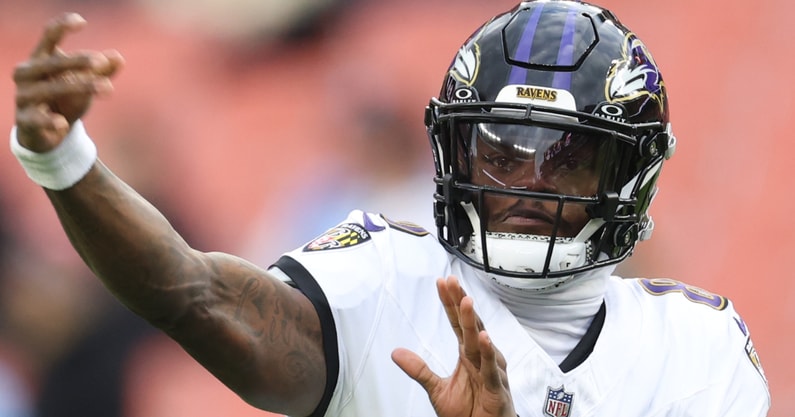Ravens QB Lamar Jackson