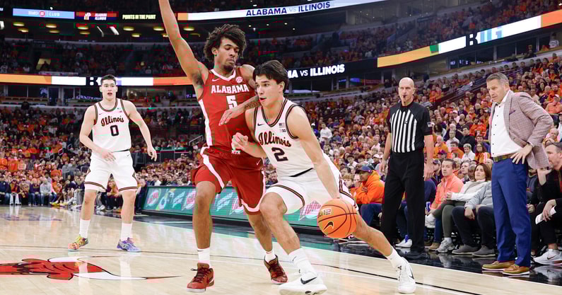 NCAA Basketball: Alabama at Illinois