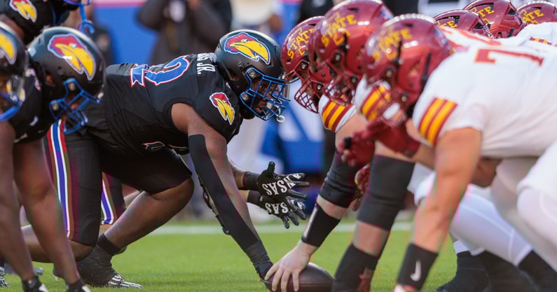 NCAA Football: Iowa State at Kansas