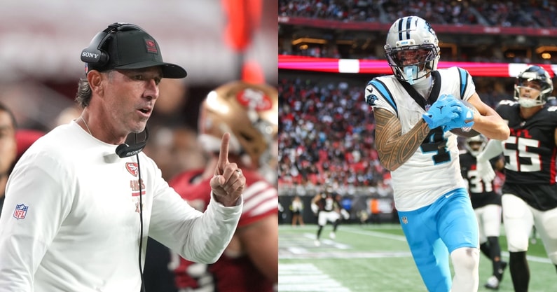 Kyle Shanahan Tetairoa McMillan