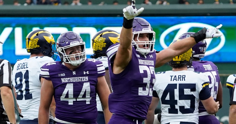 NCAA Football: Michigan at Northwestern