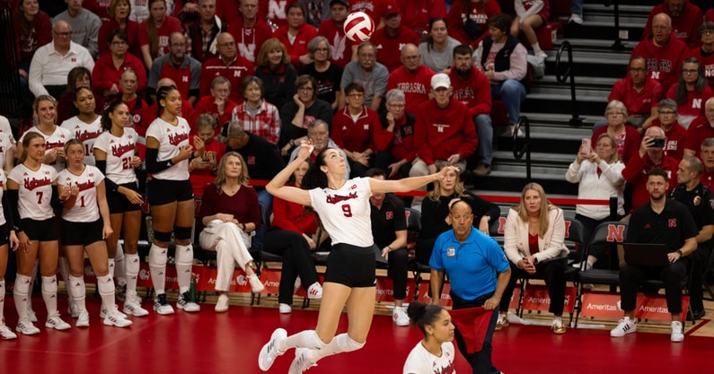Nebraska volleyball Virginia Adriano (2)